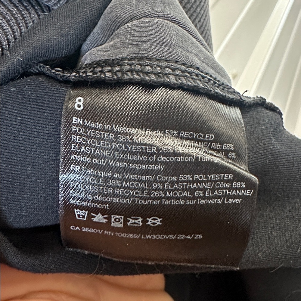 Lululemon Softstreme Shirt - 8 - Black - Picture 4 of 6
